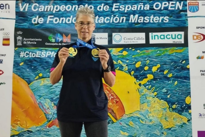 Marc Ravés es proclama doble campiona d'Espanya de Fons Open Màster