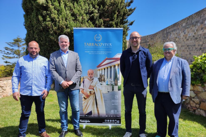 Imagen de la presentación de Tarraco Viva, que se celebrará del 8 al 21 de mayo.