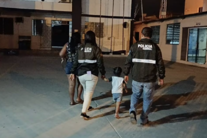 Imagen de la mujer detenida en Ecuador por intentar vender a su hija.