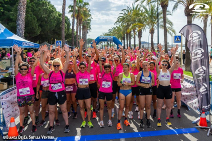 Imagen de la salida de la Carrera de las Mujeres de Cambrils.