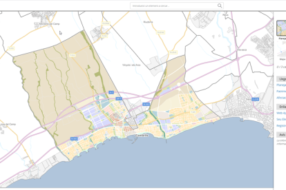 La nova eina posa a l'abast de tota la ciutadania informacions urbanístiques i cartogràfiques com la referència cadastral.