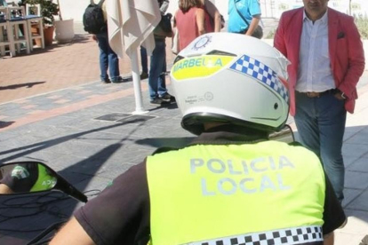 Imatge de la Policia Local de Marbella.