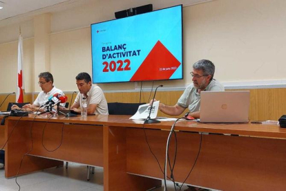 L'acte de presentació del balanç de l'activitat de Creu Roja al Camp de Tarragona i Terres de l'Ebre.