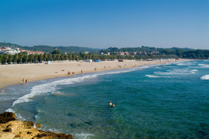 la platja de l'Arabassada de Tarragona.