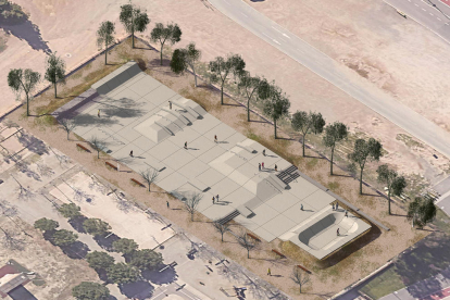 El nuevo skatepark que se construirá en el Parque del Pinaret.
