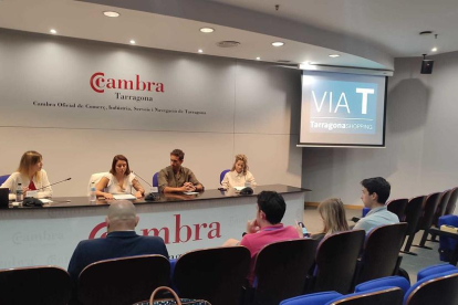 La Cambra de Comerç de Tarragona va acollir l'acte de presentació de la nova junta de la Via T.
