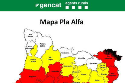 Mapa del Pla Alfa.