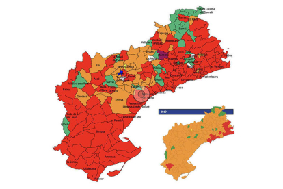 Comparativa de la força més votada a les eleccions. de l'any 2019 i a les d'enguany a la demarcació de Tarragona.