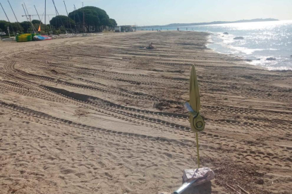 Imatge de la millora dels accessos a la platja de l'Esquirol de Cambrils.