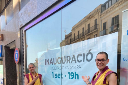 Imatge de la nova seu del Centre de Meditació Kadampa.