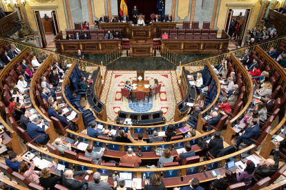 El pleno del Congreso de los Diputados.