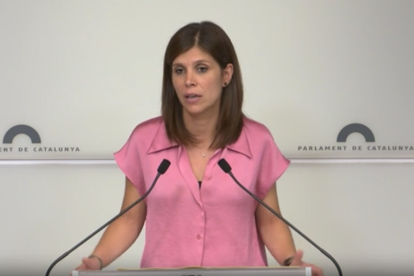 Marta Vilalta (ERC) dice que no darán las gracias por adelantado al PSOE, y que debe espabilar por el catalán en la UE.