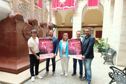 Imagen de la presentación de la iniciativa en el Ayuntamiento de Tarragona.