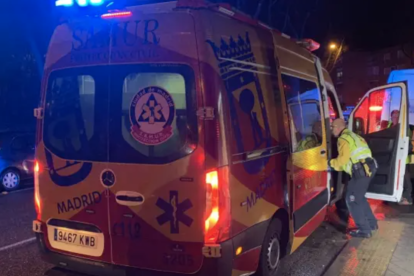 Una ambulancia del Samur-Protección Civil en Madrid, en una imagen de archivo.