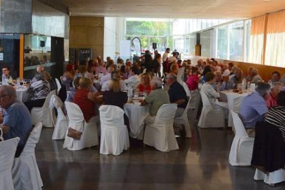 Imagen de una edición pasada de la celebración del Día de la Gente mayor en Salou.