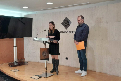 Roda de premsa de la presentació del servei d'atenció al benestar emocional i mental.