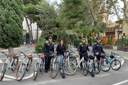 Noves bicis i patinets del parc de trànsit.