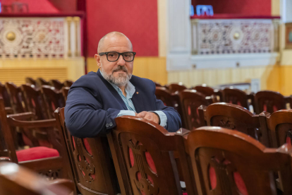 Francesc Cerro-Ferran, la setmana passada a la platea del Teatre Fortuny.