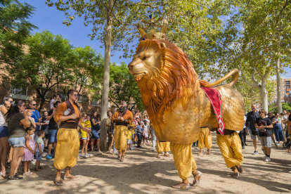 El dia gran de la Festa Major de Misericòrdia va proposar actes per a tot el dia. Al matí, va tenir lloc la baixada del Seguici. A la tarda, l'encesa dels elements de foc i la trobada de l'Àliga i la Mare de Déu.