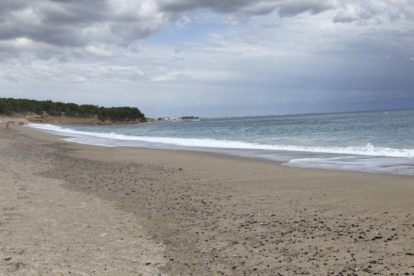 Imatge de la platja del Torn de l'Hospitalet de l'Infant.