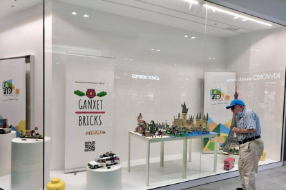 Imatge de l'exposició de Lego que ha arribat a la Fira Centre Comercial de Reus.