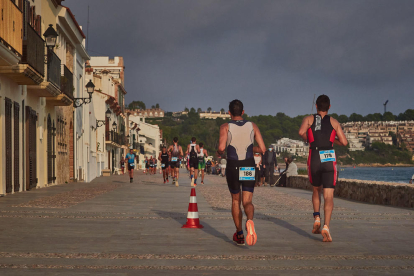 Imatge de la Triatló d'Altafulla.