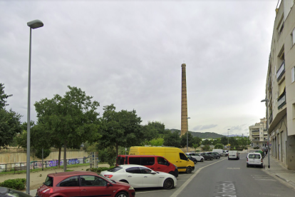 Imatge del carrer de la Indústria del Vendrell.