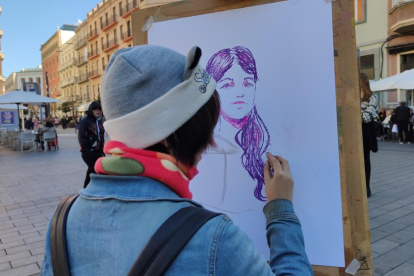 Imatge de la Festa del Dibuix a Tarragona.