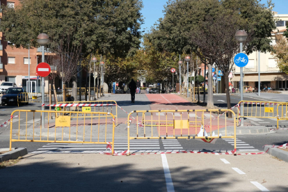 Les actuacions han generat una ampla i llarga avinguda entre l'Antiga Nacional 340 i la platja de la Riera d'Alforja.