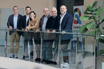 Reunió d'alcaldes del PSC del Camp de Tarragona a Cambrils per tractar sobre l'àrea metropolitana.