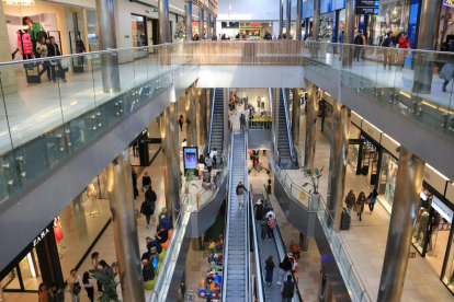 El Parc Central de Tarragona, durant la jornada del Black Friday.