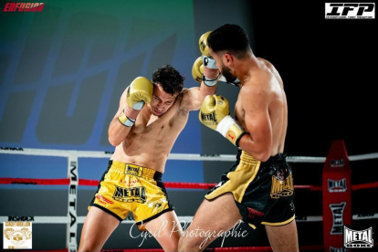 El campeón reusense, Mohammed Dahbi, durante un combate.