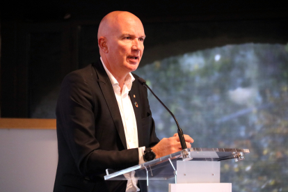 El conseller d'Acció Climàtica, David Mascort.