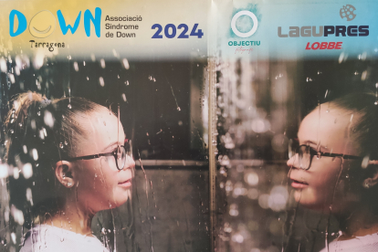 Imatge promocional del calendari solidari 2024 de Down Tarragona.