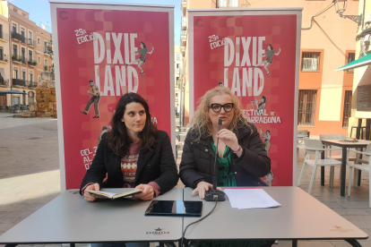 Imatge de la roda de premsa de presentació del Festival Dixieland.