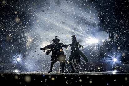 Una imatge promocional del muntatge 'Alegría' del Cirque du Soleil.