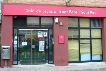 Imatge d'arxiu de la sala de lectura de Sant Pere i Sant Pau.