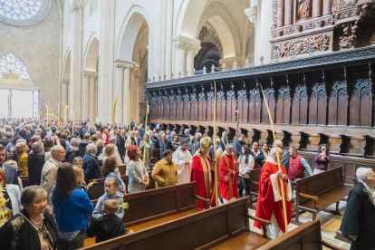 Entrada a la Catedral de la Processó de Palmes i Rams.