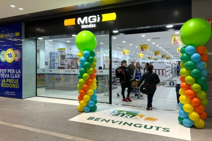 Imatge de la nova botiga de Tiendas MGI a La Fira.