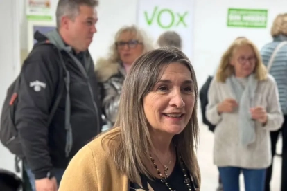 L’expresidenta de VOX a Tarragona, Isabel Lázaro.