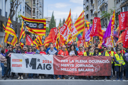 Manifestació Primer de Maig a Tarragona