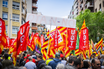 Manifestació Primer de Maig a Tarragona