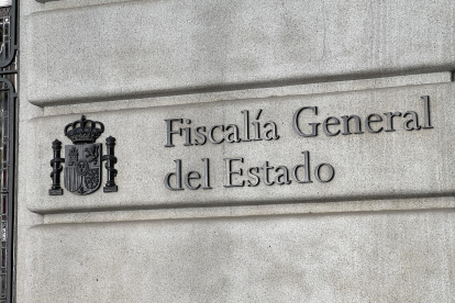 La seu de la Fiscalia General de l'Estat, aquest divendres a Madrid.