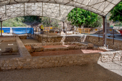 Treballs arqueològics previs a la rehabilitació de la Necròpolis Paleocristiana de Tarragona.