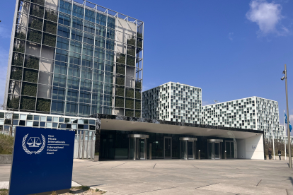 Seu del Tribunal Penal Internacional a la Haia, als Països Baixos.