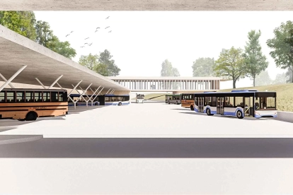 Imatge de la futura estació de bus de Reus.