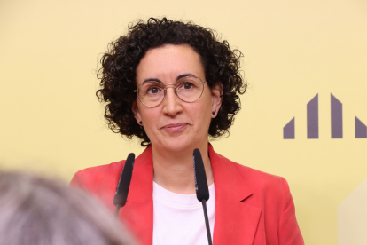 Imatge d'arxiu de la secretària general d'ERC, Marta Rovira