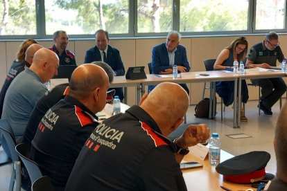 Moment de la reunió celebrada aquest matí a Tarragona.
