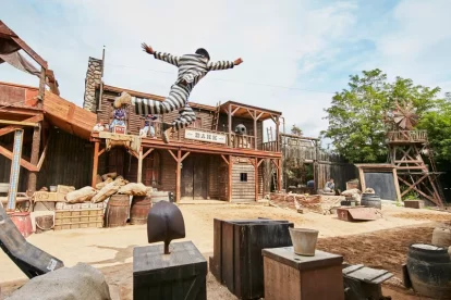 Imatge de l'espectacle del Far West a PortAventura World