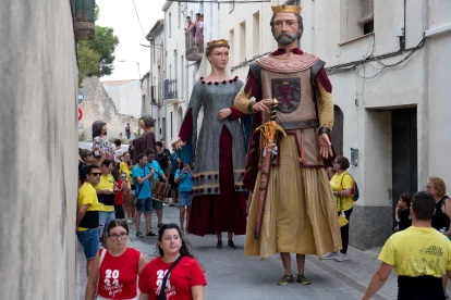 Un instant de la cercavila de la Secuita.